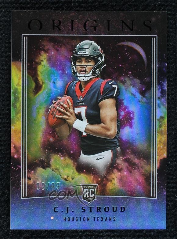 2023 Panini Origins Rookies Holo Blue 12/99 CJ Stroud #103 Rookie RC 11fq