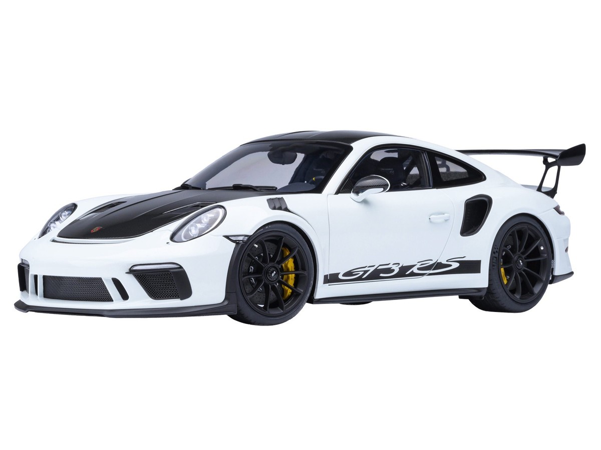 PORSCHE 911 (991.2) GT3 RS WEISSACH PACKAGE WHITE 1/18 MODEL CAR