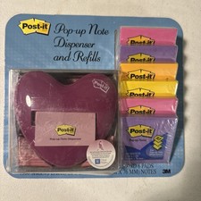 Post-it Note 3M Fashion Pop-up Dispenser Hear...