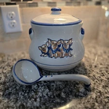 Louisville Stoneware Precious Pigs Kepottle VIintage RARE Pottery