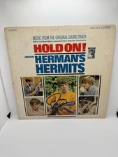 PETER NOONE Signed VINYL Autographed Hold On Herman's Hermits JSA COA Album Lp