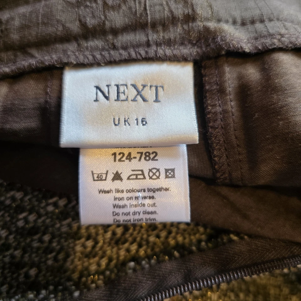 Vintage Y2K Next Patchwork Boho Midi Skirt 16 Velvet Tweed Brocade Hippie Gypsy - Image 3 of 4