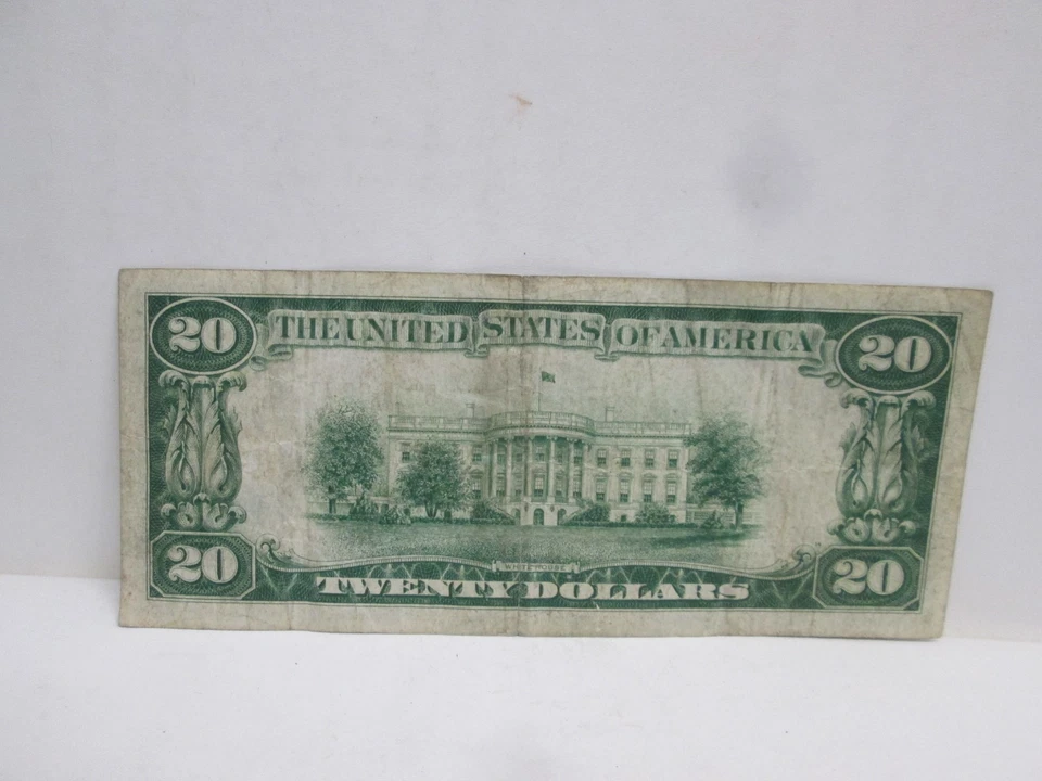 1928B US $20 FEDERAL RESERVE NOTE - Image 2 of 2