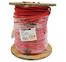(1000 Ft Reel) Honeywell GENESIS 45121004 16/4C 16 AWG 4C Solid Plenum, Red