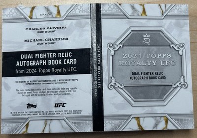 2024 Topps Royalty Michael Chandler Charles Oliveira Dual