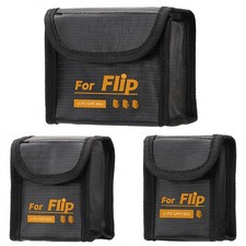 For DJI FLIP Drone Battery Storage Bag Explosion Proof Protective Safety Case