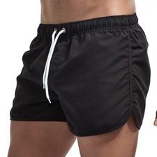 Mens Swim Shorts Swimming Running Gym Board Shorts Trunks Swimwear Beach Summer