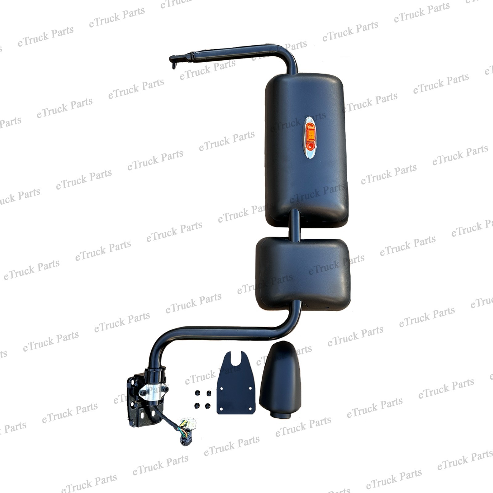 Driver Power Signal Mirror Black LH 87094E0863 for 2008+ Hino 268/338/L/XL