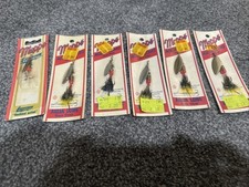 Mepps Vintage Spinners5 Aglia Long Deep Runners And 1 Lightning Flashiest Action