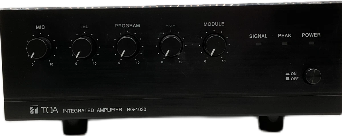 TOA Pro Audio Power Amplifier 2 for sale | eBay