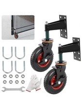NEW 2 Pack 8" Fence Gate Wheels 600lb Capacity FREE SHIPPING