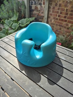 Bumbo Blue Baby Seat with Harness