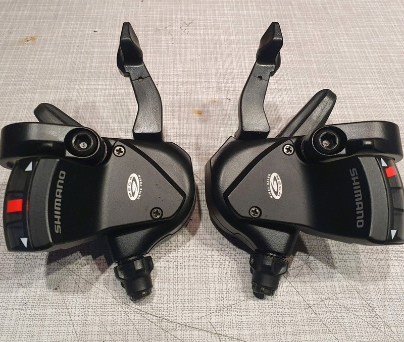 Shimano Deore XT M750 Series Component Shifter Set SL-M751 9s 27s *TakeOff/NEW*