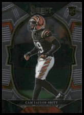 2022 Panini Select #72 Cam Taylor-Britt RC Rookie Cincinnati Bengals