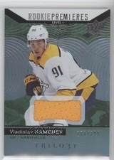 2017 Trilogy Rookie Premieres Level 1 Green Foil Jersey Vladislav Kamenev 0st9