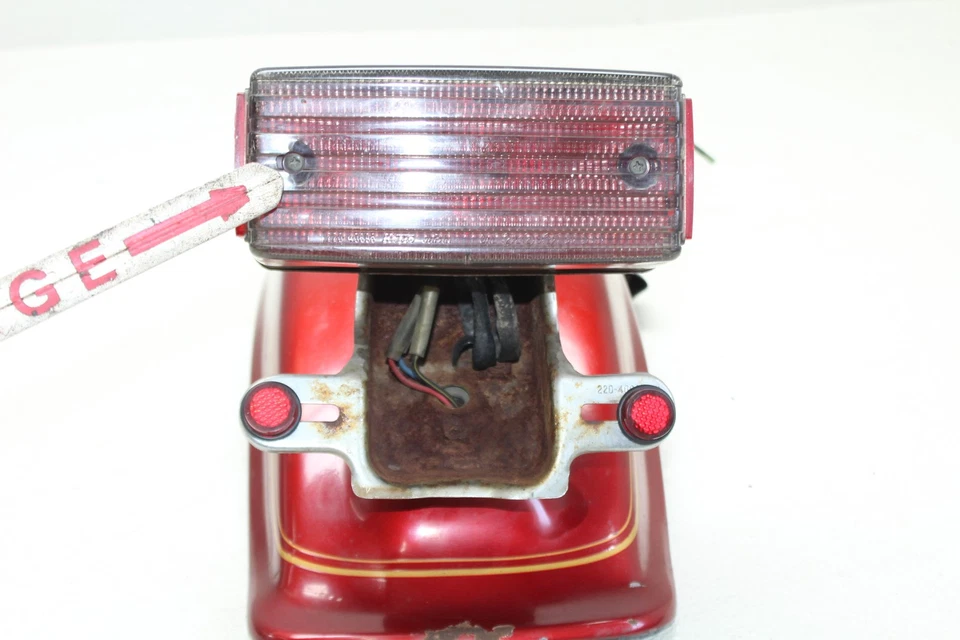 81-83 KAWASAKI KZ1100A EJE TRASERO GUARDABARROS GUARDABARROS Foto 4 de 4