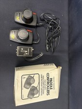 Vintage Atari Paddle Controllers CX30 Open Box Complete Tested W/switch Box