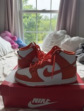 Nike Dunk High Retro Orange White High-Top Ki...