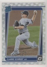 2021 Panini Donruss Optic Rated Rookie Crisis Prizm Clarke Schmidt #41 1b3