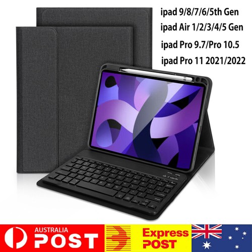 Smart Case Keyboard Cover For iPad 7th 8th 9th Gen/Pro 11 /Air 3 4 5 6th 2024