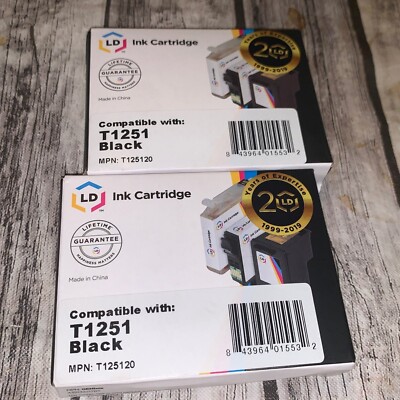 Epson Black LD Ink cartridge T1251