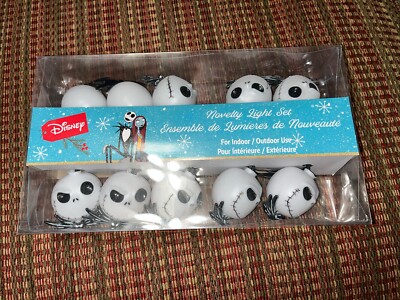 Disney Nightmare Before Christmas Jack Skellington Decorative String Light Set