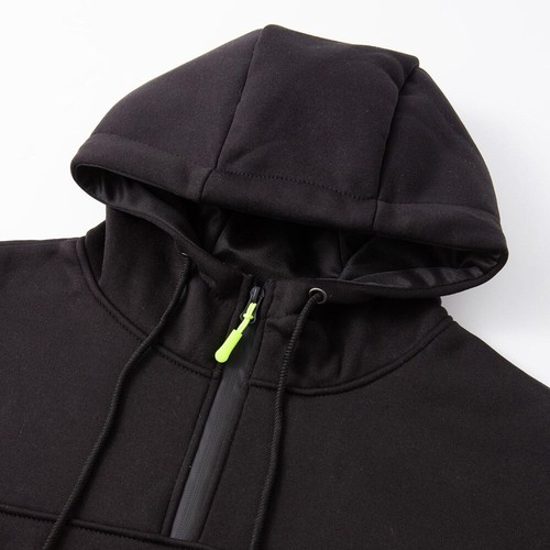Retro-Sweatshirt Für Herren Arbeitspullover Mit Halbem Reißverschluss æ - Bild 11 von 29