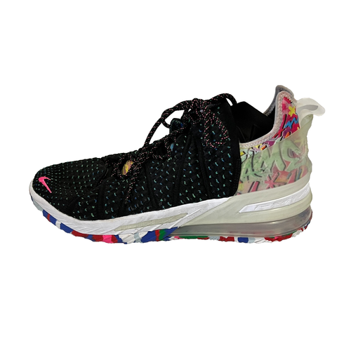 Zapatos de baloncesto Nike LeBron 18 James Gang multicolores CQ9283-002 para hombre talla 14 - Imagen 2 de 17