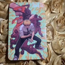 Denji Chainsaw Man Chain Set Goddess Anime ACG Girl Waifu Card Power