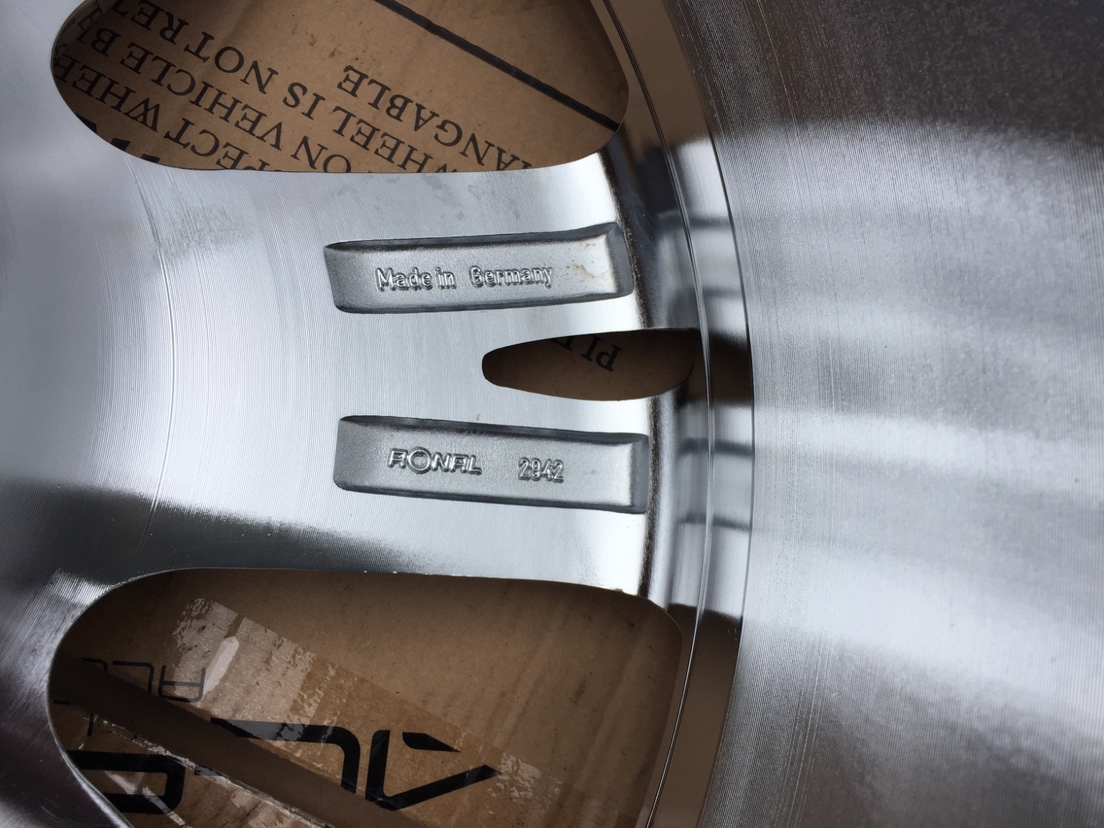 21" NW CHROME OEM FACTORY BENTLEY 1 WHEEL MULLINER FLYING SPUR CONTINENTAL SPEED