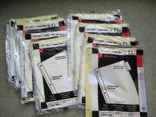 Wilson Jones Insertable Tab Indexes - #5  8.5"x11" Multicolor Tabs 54309 8 Sets