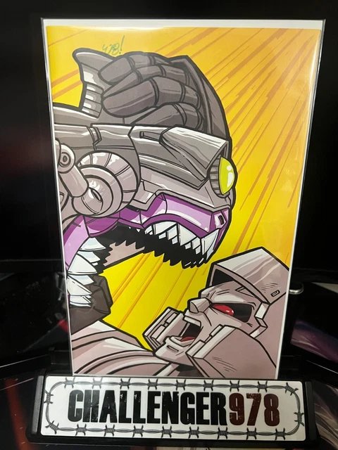 TRANSFORMERS #19 Matthew Waite SIGNED VIRGIN w/ COA - C2E2 Exclusive
