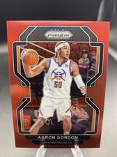 Aaron Gordon 2021-22 Panini Prizm Red Prizm Card /299