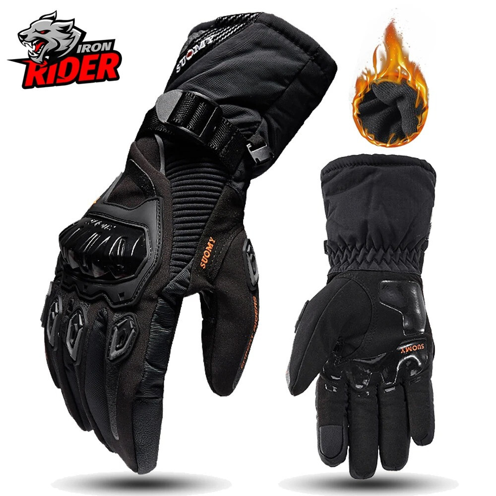 Gant de motocross pour homme idéal pour les trajets sous la pluie