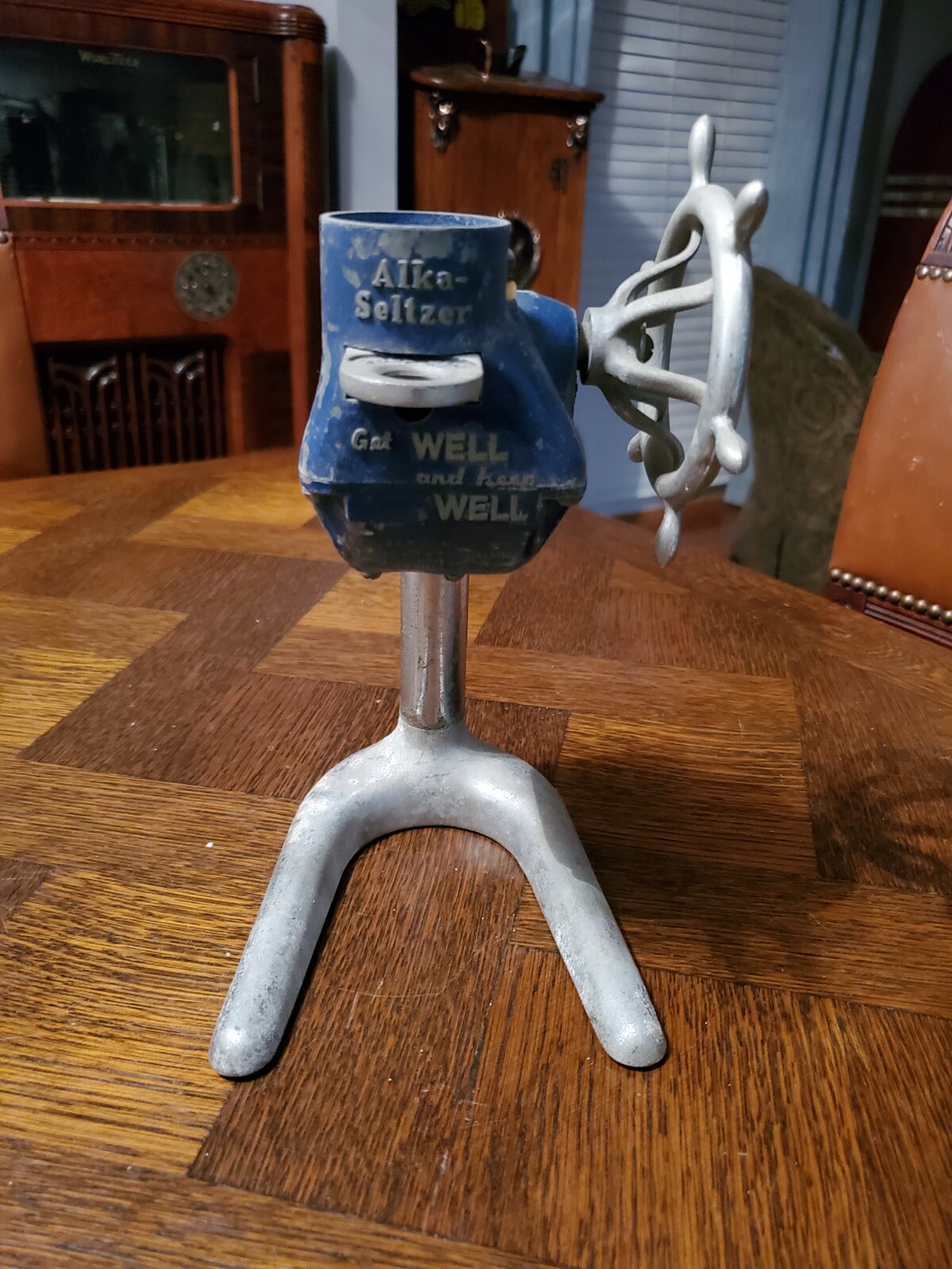 Vintage AlkaSeltzer Dispenser Advertising Soda Fountain Drug Store eBay