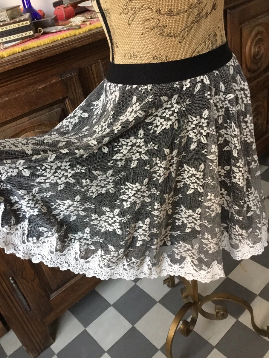 Belle Jupe Yumi Taille M Doubl Dentelles Neuve eBay