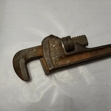 Vintage RIDGID (Ridge Tool Co.) Heavy Duty Straight Pipe Wrench 14" MADE IN USA