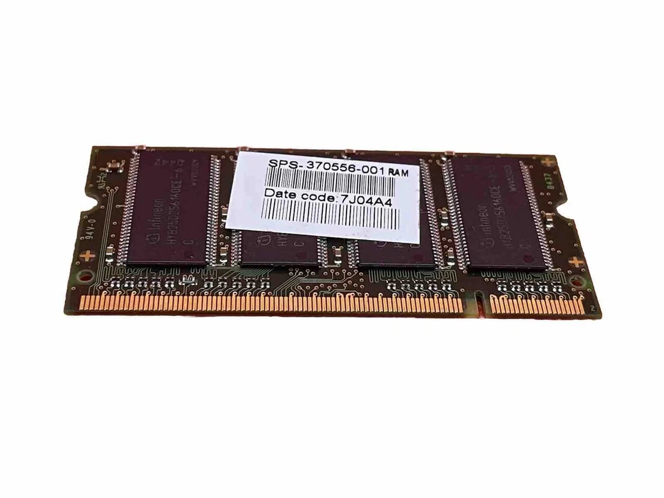 Mémoire portable Infineon 256 Mo DDR 333 CL2 5 HYS64D32020GDL-6-C matériel rétro - Photo 3/3