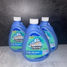 3 Scrubbing Bubbles Daily Shower Power Sprayer Refill 30 Fl Oz  SC Johnson