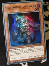 Yu-Gi-Oh! Seuchenverbreitender Zombie - 1. Auflage - Super Rare - boosterfrisch