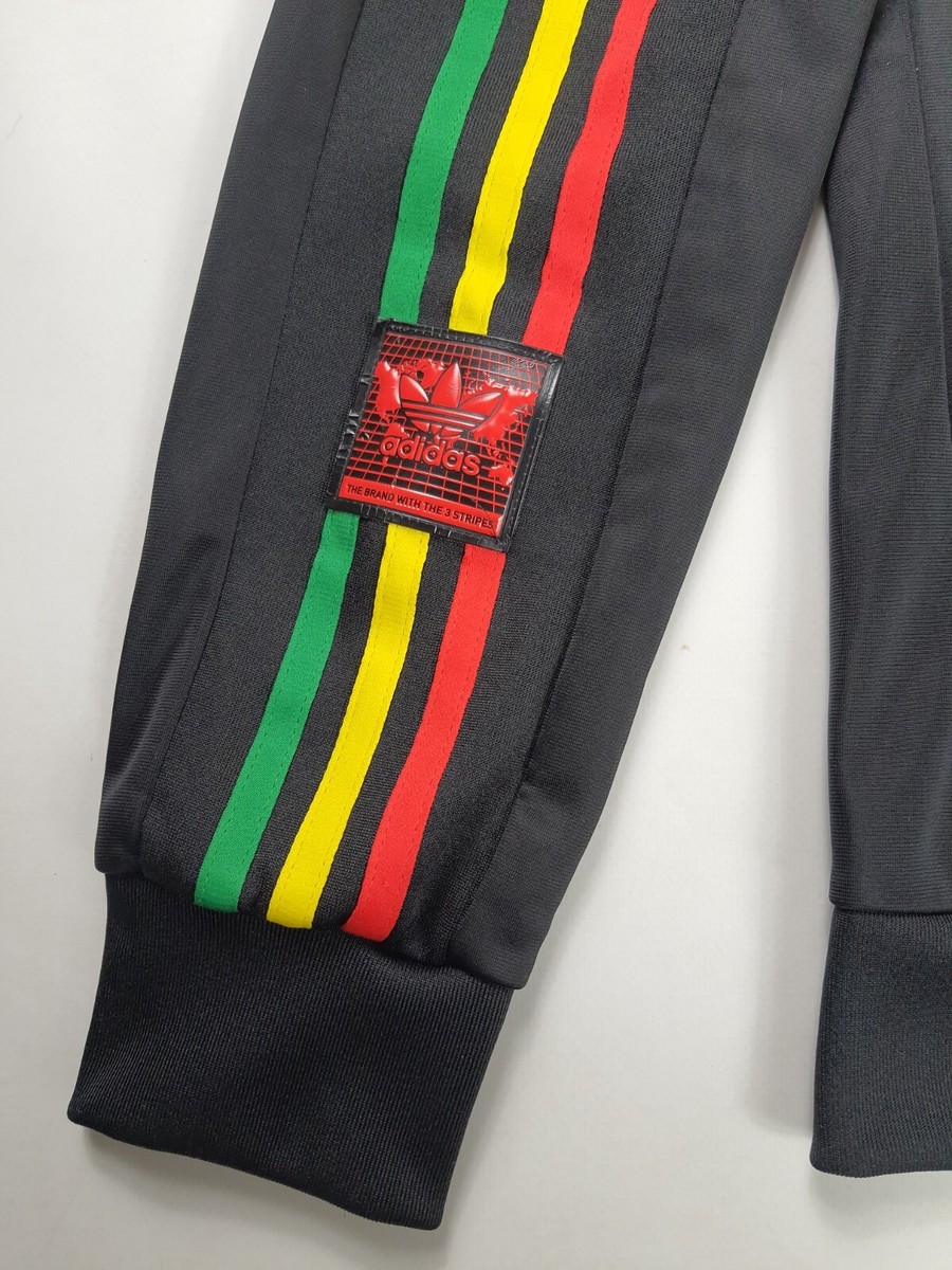 Adidas black Jamaica Rasta chile 20 Tracksuit Jacket Track Adidas black Jamaica Rasta chile 20 Tracksuit Jacket Track