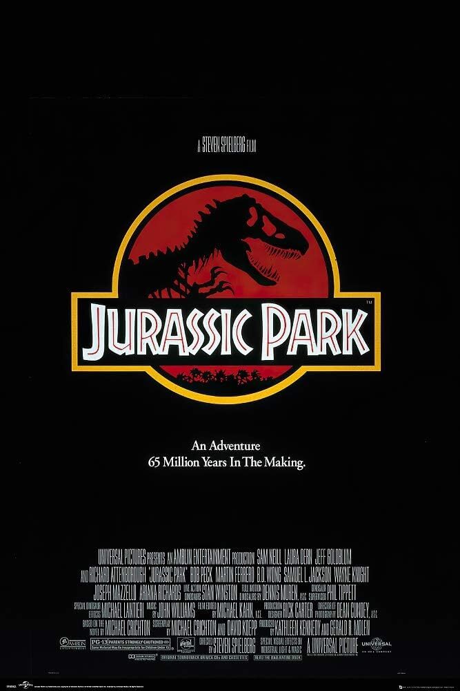JURASSIC PARK - CLASSIC POSTER 24x36 - 4842 | eBay