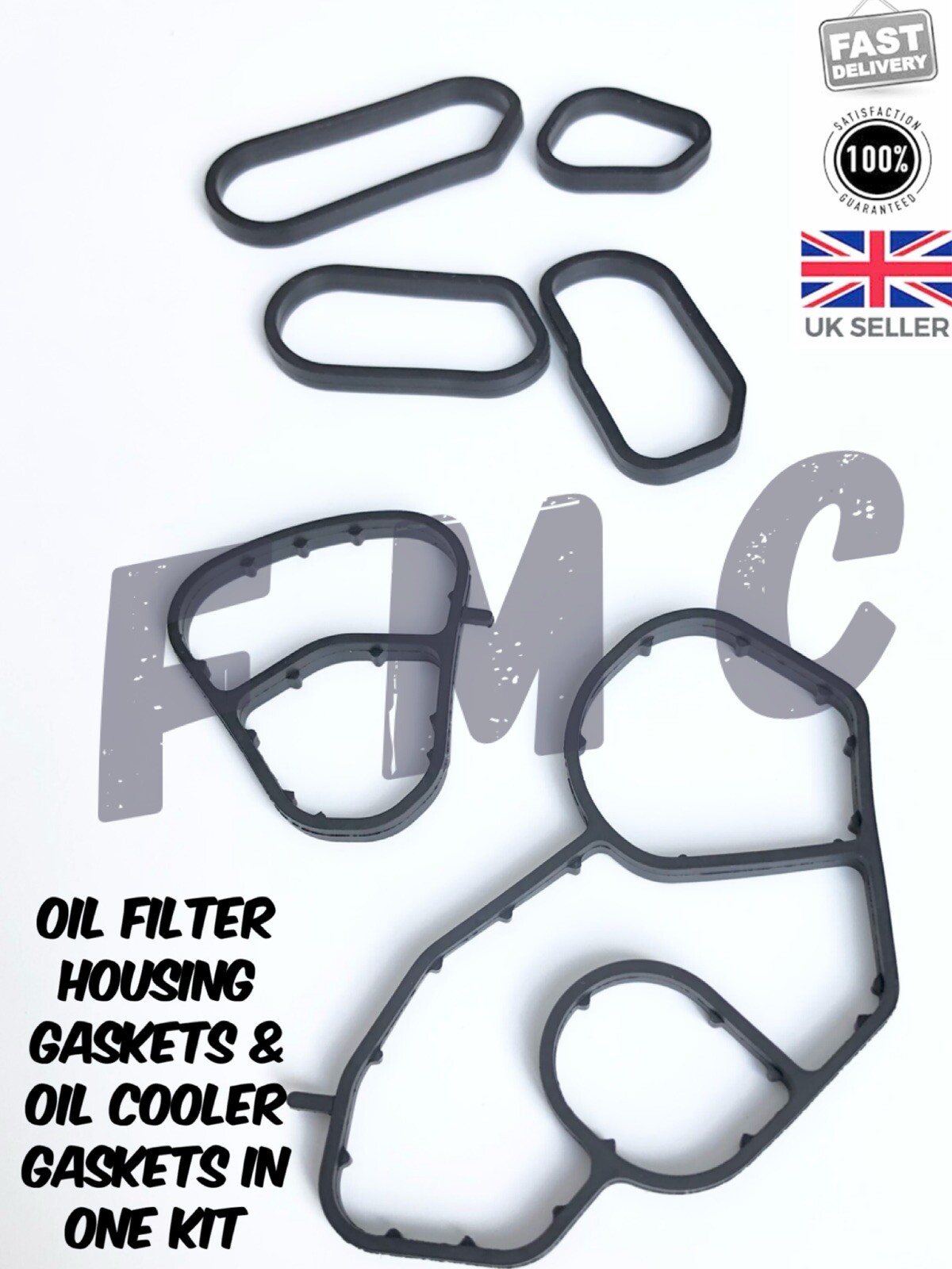 GASKET SET PEUGEOT 207 308 1.6 HDI DIESEL Oil Filter Housing & Oil