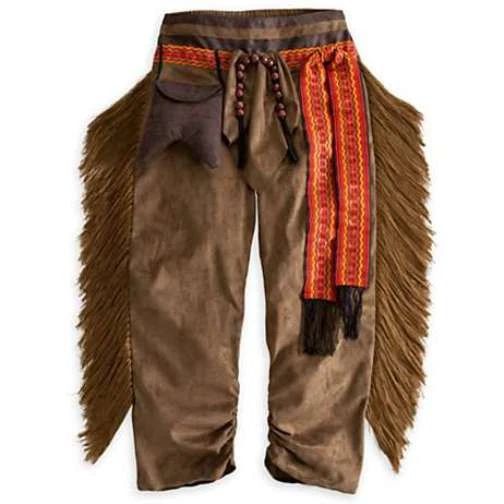 Nuevo Disfraz de Halloween Nativo Americano Indio Tonto Western Talla 2 3 2/3 Foto 3 de 4