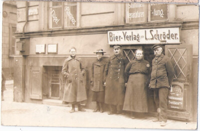 KÖNIGSBERG Bier Verlag L Schröder Emailschild Wäschemangel Seilers Liegnitz 1920