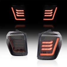 VLAND Full LED Tail Lights For Toyota 4Runner 2010-2023 Rear Lamps w/ Animation
