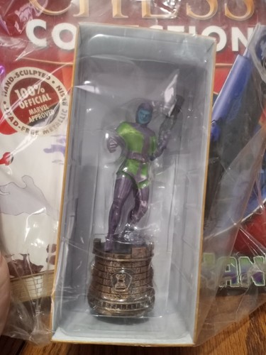 Eaglemoss Chess NEW * Kang * #11 Black Rook Marvel Comics Villian /Superhero - Picture 2 of 4