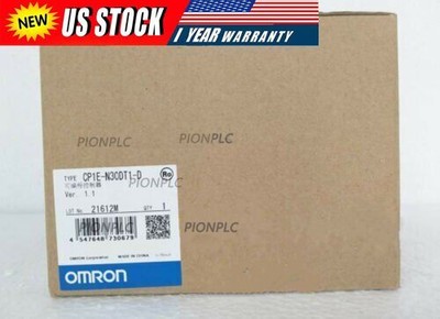 New in box Omron CP1E-N30DT1-D PLC CPU Unit CP1EN30DT1D free shipping