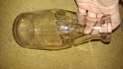 Vintage Stroudsburg PA Milk Bottle Quart 1945 Penn-Dell dairy monroe county 