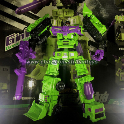 New Robot BHX Devastator Engineering Truck Combiner Action Figure Toys In Stock